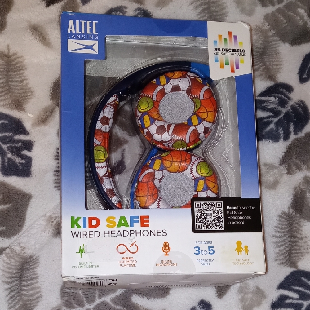 Altec Lansing Kid Safe Wired Headphones